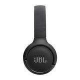 JBL Tune 520BT, casque audio sans fil, léger et confortable, Bluetooth 5.3, autonomie jusqu'à 57 h, charge rapide, son JBL Pure Bass, noir