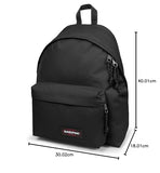 EASTPAK Padded PAK'R Sac à Dos, 24 L - Black (Noir)