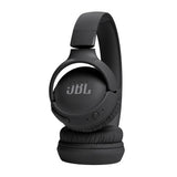JBL Tune 520BT, casque audio sans fil, léger et confortable, Bluetooth 5.3, autonomie jusqu'à 57 h, charge rapide, son JBL Pure Bass, noir