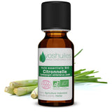 Voshuiles - Huile Essentielle Citronnelle Bio 10ml - Parfum Citronné d'Agrumes - Largement Utilisée et Appréciée - Huiles Essentielles de Qualité - 100% Pure et Naturelle - HEBBD et Certifiée ECOCERT