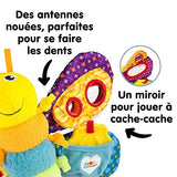 TOMY Lamaze - Freddie La Luciole, Peluche Bébé à Clip pour Berceau ou Poussette L27024, Jouet d'Éveil Bébé, Jouet Éducatif Multicolore, Convient dès la Naissance