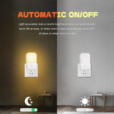 GRIFEMA GD101-1, Veilleuse Enfant, Veilleuse Prise Électrique avec 3 Niveaux de Réglage de La Luminosité, Veilleuse Bébé Adaptée aux Chambres, Cuisines, Couloirs, Salles de Bains, Blanc Chaud