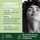 PRANARÔM - Tea Tree - Huile Essentielle Chémotypée - Défenses Naturelles - 100% Pure Et Naturelle - HECT - 10 ml