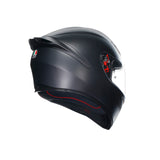 AGV K1 S ECE 22-06 Mono, Casque Moto Intégral Homologué ECE 22-06, Noir Mat, S
