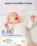 Imou 2K(3MP) Caméra Surveillance WiFi Intérieure Caméra 360° Connectée Smartphone avec Détection Humaine AI Suivi Intelligent Sirène Audio Bidirectionnel Compatible Alexa pour Bébé/Animaux