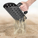 Outil de tamis à sable, accessoire de détection de métaux, outil de chasse au trésor de plage, pelle à sable, accessoire de pelle à sable portable pour détecteur de métaux, chasse au trésor sur la pla