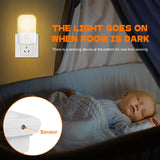 GRIFEMA GD101-1, Veilleuse Enfant, Veilleuse Prise Électrique avec 3 Niveaux de Réglage de La Luminosité, Veilleuse Bébé Adaptée aux Chambres, Cuisines, Couloirs, Salles de Bains, Blanc Chaud