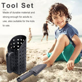 Outil de tamis à sable, accessoire de détection de métaux, outil de chasse au trésor de plage, pelle à sable, accessoire de pelle à sable portable pour détecteur de métaux, chasse au trésor sur la pla