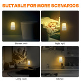 GRIFEMA GD101-1, Veilleuse Enfant, Veilleuse Prise Électrique avec 3 Niveaux de Réglage de La Luminosité, Veilleuse Bébé Adaptée aux Chambres, Cuisines, Couloirs, Salles de Bains, Blanc Chaud