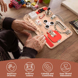 Activités sur la démence pour les personnes âgées - Planche à manipuler - Produits Alzheimers pour personnes âgées - Gadgets sensoriels pour le TDAH - Articles de soulagement de l'anxiété - Cadeau