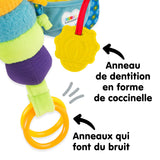 TOMY Lamaze - Freddie La Luciole, Peluche Bébé à Clip pour Berceau ou Poussette L27024, Jouet d'Éveil Bébé, Jouet Éducatif Multicolore, Convient dès la Naissance