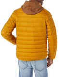 Amazon Essentials Doudoune Imperméable Légère Et Compacte (Disponible en Grande Taille) Homme, Jaune Doré, XXL