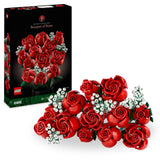 LEGO Botanicals Le Bouquet de Roses - Fleurs Artificielles - Set de Construction pour Adulte - Cadeau pour Femme ou Homme Passionné(e) de Plantes - Accessoires de Décoration de Noël 10328