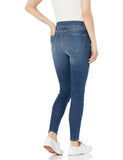 Amazon Essentials Jegging Facile à Enfiler Extensible Taille Mi-Haute - couleurs abandonnées Femme, Bleu Moyen, 48
