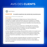 Magnésium Bisglycinate + Vitamine B6 - Sommeil, Stress, Fatigue - Absorption Maximale & Assimilation Facilitée - 90 Gélules Vegan - Nutrimea - Fabriqué en France