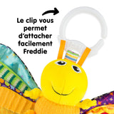 TOMY Lamaze - Freddie La Luciole, Peluche Bébé à Clip pour Berceau ou Poussette L27024, Jouet d'Éveil Bébé, Jouet Éducatif Multicolore, Convient dès la Naissance